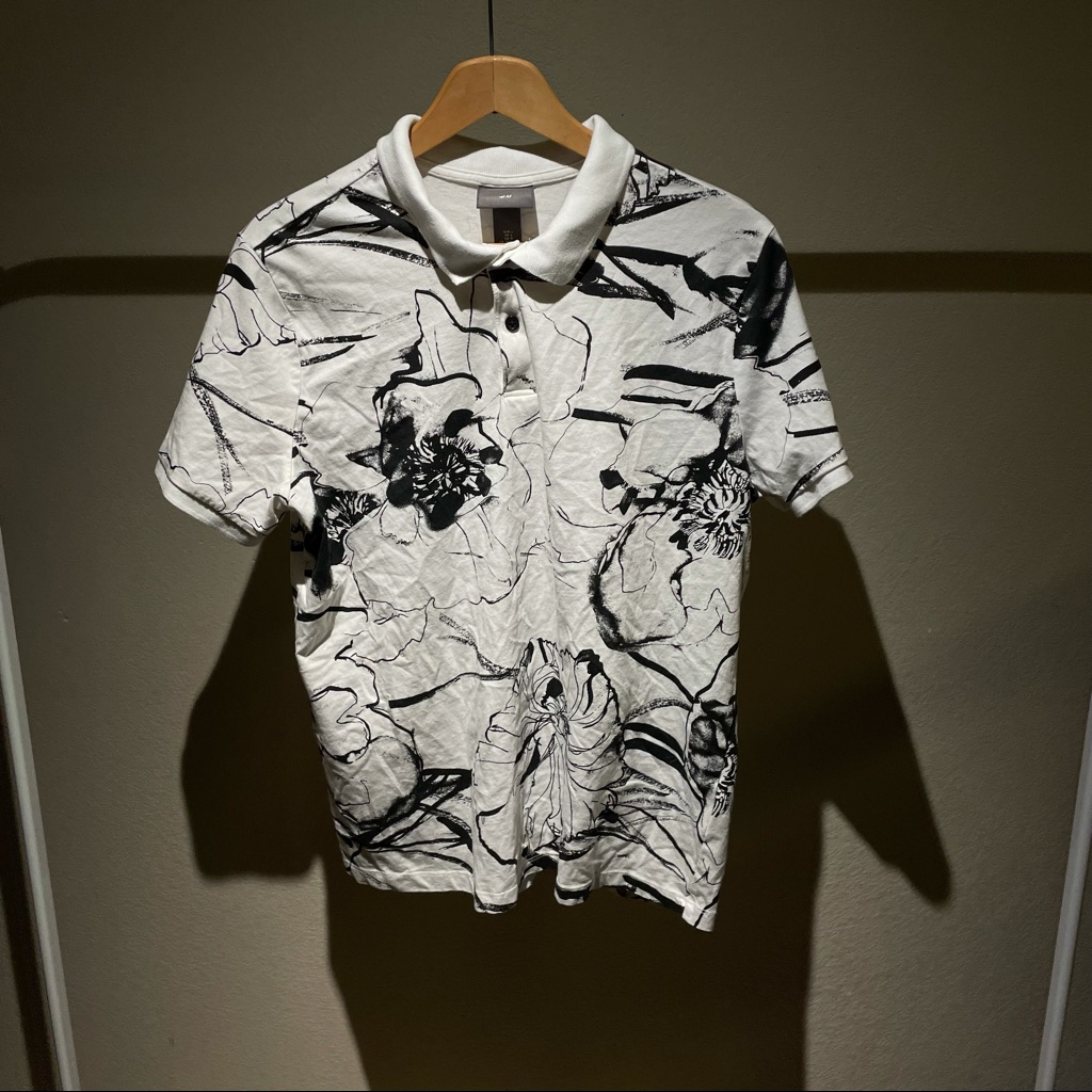 Large H&M Patterned Polo
